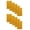 Gold, variant on - Fringed Reversible Fingertip Towel Size: 11" W x 18" L (10 Pack)