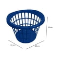 thumbnail image 3 of Cesta para Ropa Plastic Trends Hecha de Plastico Modelo Tulipan Calada 28 lts, 3 of 4