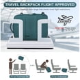 thumbnail image 5 of Large Travel Backpack for Women Men Airplane Approved, Carry on Backpack for Men Personal Item Travel Bag Carry on Flight, Waterproof Laptop Backpack Casual Daypack for Hiking with Shoes Compartment, 5 of 10