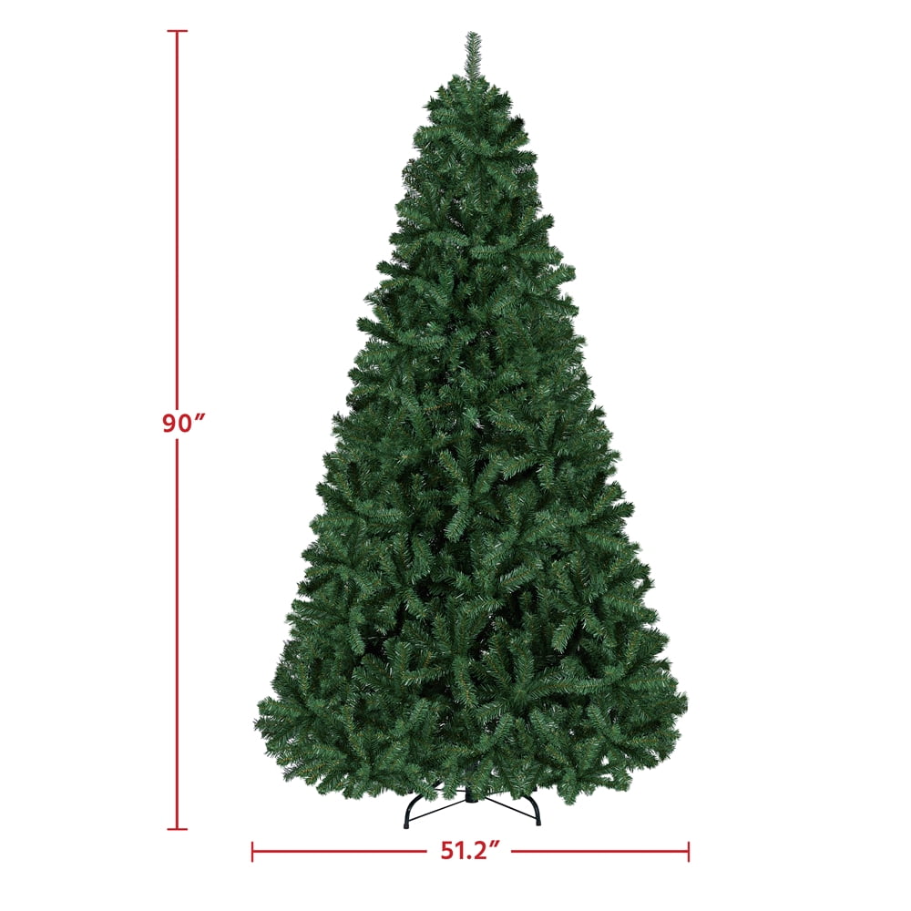 Renwick Green Decorated Spruce Christmas Tree, 89.76"