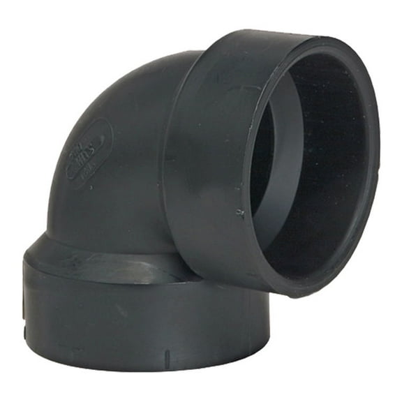 3 Inch ABS 90 Degree Vent Elbow, ABS Construction