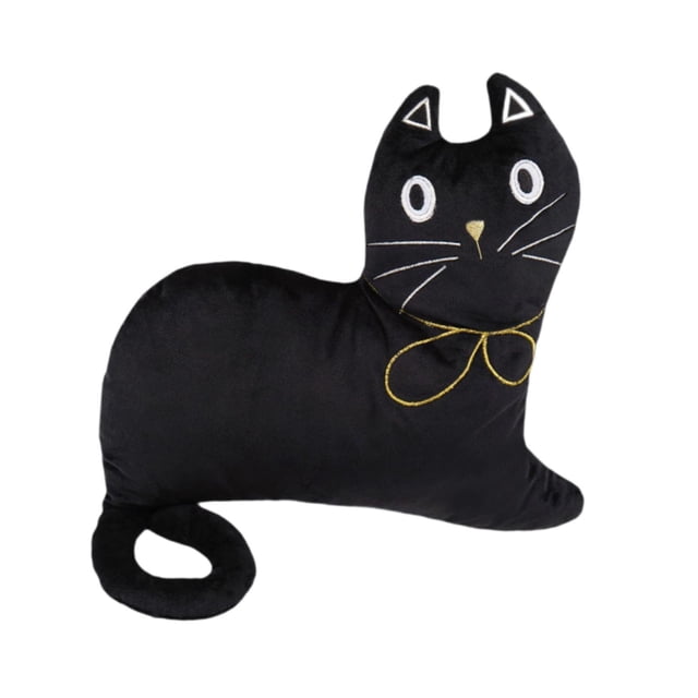 Cojín de peluche en forma de calabaza para decoración festiva, suave y acogedor para descansar en el sofá