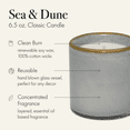 thumbnail image 3 of LAFCO New York Classic Candle, Sea & Dune - 6.5 oz, 3 of 6