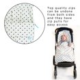 thumbnail image 4 of Buggysnuggle Newborn Stroller Footmuff Bunting Snuggle Fleece, 4 of 12