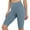 Light Blue, variant on Women's Biker Shorts High Waist Butt Lift Yoga Workout Shorts with Hidden Pockets