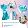 thumbnail image 5 of Neasyth 50 Pcs Anxiety Sensory Stickers Calm Strips, Adhesive Textured Fidget School Office Supplies(Sea), 5 of 6