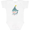 thumbnail image 3 of Inktastic Cute Christmas Snowman in Blue Hat and Scarf Boys or Girls Baby Bodysuit, 3 of 5