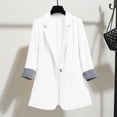 thumbnail image 6 of Taqqpue Lady's Spring/summer Style Three-quarter Sleeve Business Coat, 6 of 9
