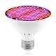 thumbnail image 1 of Crecer Light E27 Sala de estar interior Sótano Planta de alta potencia Cultivo Azul Red Spectrum Lámpara IP42 Impermeable 85-265V Plántulas 300 Beads kenally HA011807-03, 1 of 7