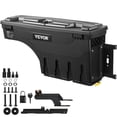 thumbnail image 1 of VEVOR Coffre de Rangement pour Caisse de Camion, Boîtier de Balançoire Verrouillable avec Cadenas à Mot de Passe, Coffre à Outils pour Puits de Roue en ABS 6,6 Gal/25 L, Étanche et Durable, Compatible avec Ford F-150 2015-2021, Côté Passager, 1 of 9