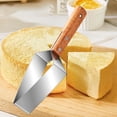 thumbnail image 5 of Stainless Steel Watermelon Slicer, 2026 New Triangle Watermelon Cutter, Watermelon Knife Slicer Tool with Wooden Handle for A Wide Variety Watermelon, Cantaloupe, Honeydew, Apples, and More, 5 of 7