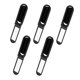 thumbnail image 4 of Nestingho 5Ud Peines Para Peinado Portátiles Plegables Con Espejo Negro De Ergonómico, 4 of 8