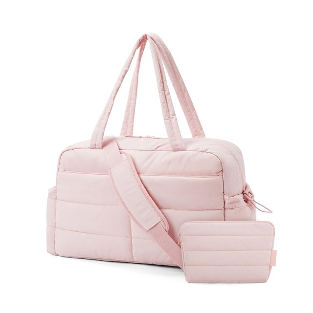 Bolsa de viaje BAGSMART, bolsa de gimnasio para mujer, 31 L, con neceser