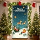 thumbnail image 4 of 35 X 72 Inch Christmas Door Cover Christmas Door Curtain Christmas Day Door And Wall Decoration Festival Party Decoration, 4 of 6