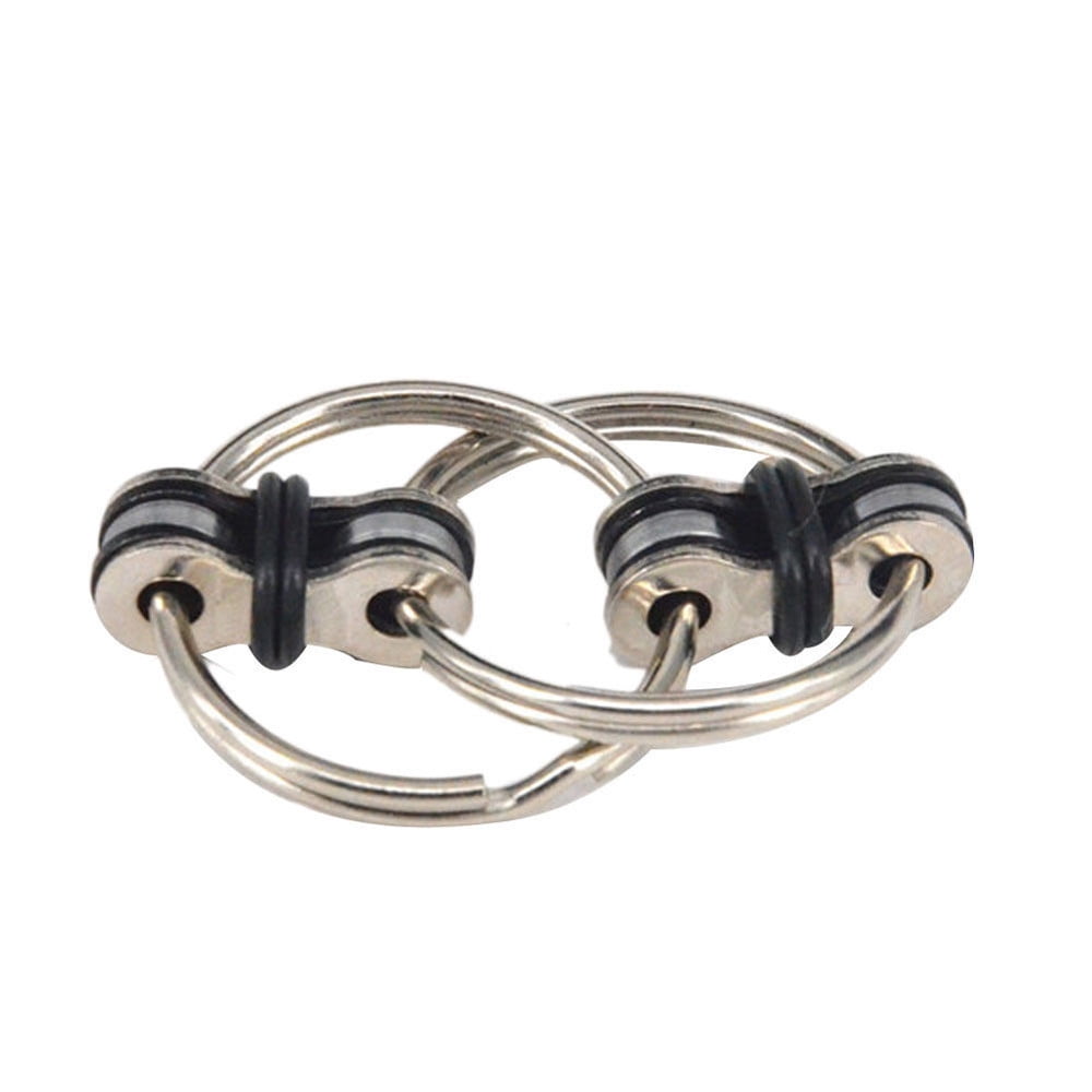 Chain Fidget Toy Hand Spinner Key Ring Sensory Toys Stress Relieve Hot B6Z5 