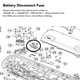 thumbnail image 5 of Tesla Model 3 Y Alta Estanqueidad Tensión Desconexión Batería Pyrofuse 1095154 00 C Negro Recambio, 5 of 5