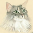 thumbnail image 2 of CafePress - Norwegian Forest Cat Painting Mug - 11 oz Ceramic Mug - Novelty Coffee Tea Cup, 2 of 3