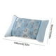 thumbnail image 3 of Juego de fundas de almohada de algodón con estampado floral | Tamaño estándar de 50 x 108 cm | Tejido transpirable y antibolitas | Azul claro, rosa, gris y amarillo | Ropa de cama suave para la, 3 of 6