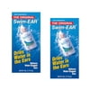 Swim-Ear Drying Aid Clears Trapped Water-Clogged & Hearing Problem, 2-Pack
