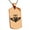 Rose, variant on Stainless Steel Celtic Claddagh Unity Engraved Dog Tag Pendant Necklace