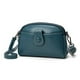 thumbnail image 1 of Bolso de mujer de PU de moda, bolso pequeño práctico con múltiples compartimentos, informal, tipo bandolera para el hombro, azul pavo real, 1 of 5