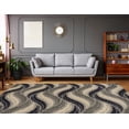 thumbnail image 6 of Capri Bridger Rug 65" x 93" Bone Blue Transitional 100% Polypropylene, 6 of 6