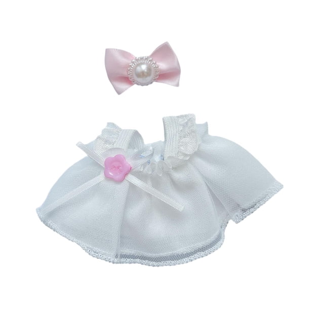 Falda con Tirantes para Muñecas de Peluche perfecl 15 cm 17 cm Ropa de moda