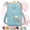 Blue, variant on Women Sling Cross-Body Wallet, The Foldie Crossbody with Phone Holder, RFID Blocking Multi-compartment Bag for Travel & Daily Use
