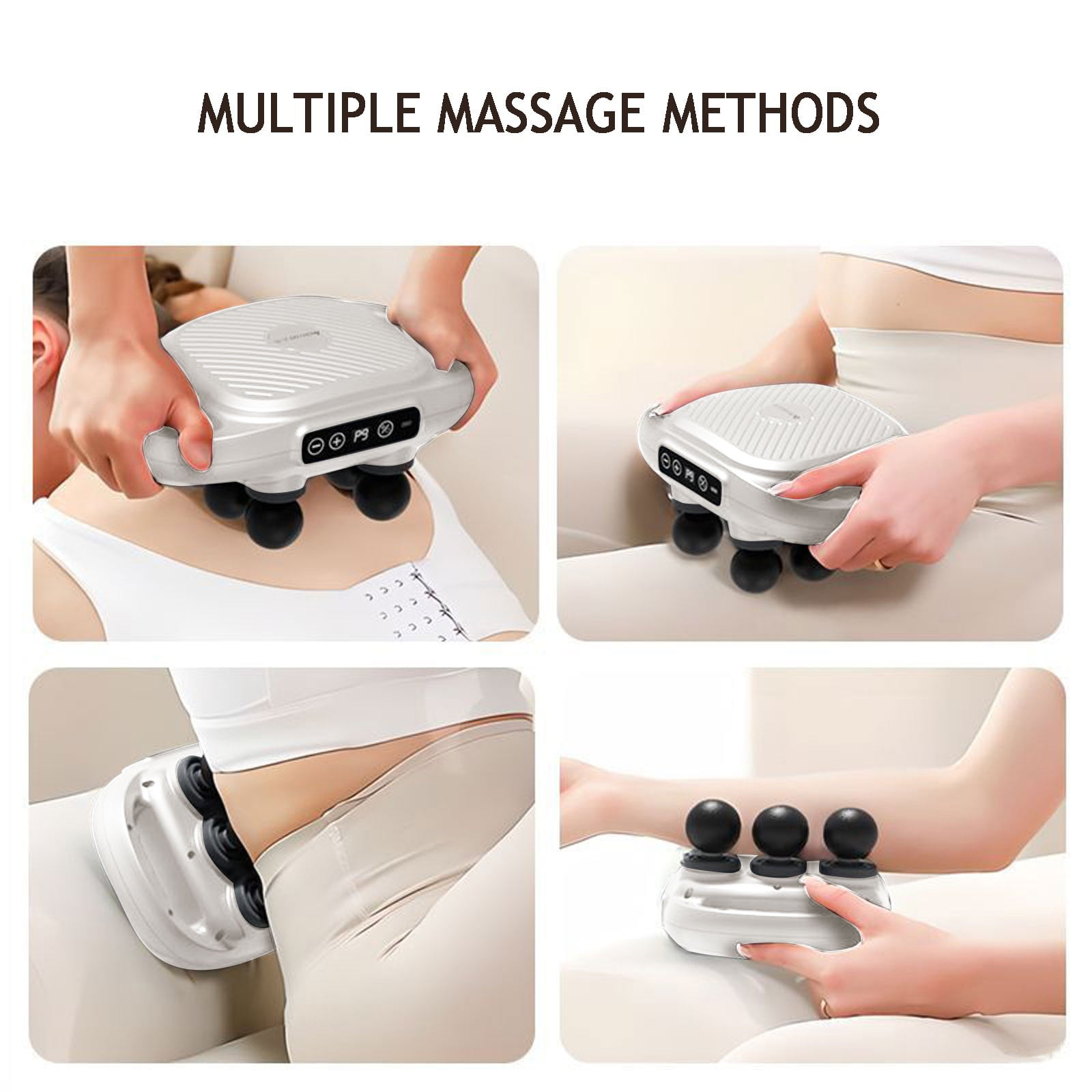 Dongong Powerful 6 Head Massage Fascia Deep Tissue Relaxation Tool For And Enhanced Circulation For Athletes Fitness Enthusiasts
