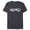 Navy Heather, variant on Donald Duck & Daisy Duck Spring Easter Eggs and Bunny - Short Sleeve Blended T-Shirt for Adults - Customized-Navy Heather