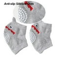 thumbnail image 3 of FloreceBien Calcetines antideslizantes para gatear,Protector de codo de rodilla de dibujos animados para niños pequeños, 3 of 5