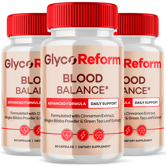 Glyco Reform Blood Support Pills Advanced Formula Vitamin Supplement 180 Capsules