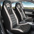 thumbnail image 4 of XYZCANDO Paw Print Design Auto Seat Covers for Man Thick Car Seat Covers Front Seats Washable Easy Install, for Van SUV Truck, 4 of 10
