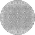 thumbnail image 1 of Ahgly Company Indoor Round Persian Gray Traditional Area Rugs, 7' Round, 1 of 1