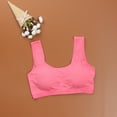 thumbnail image 5 of Girls Cami Sports Bra, 3-Pack Teenage Big Girls Wirefree Padded Traning Vest Bras Tops, 5 of 7