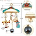 thumbnail image 4 of Broches para mujer, lindo muñeco de nieve navideño, colgante de perla, broche, pin, insignia, broche con personalidad, 4 of 4