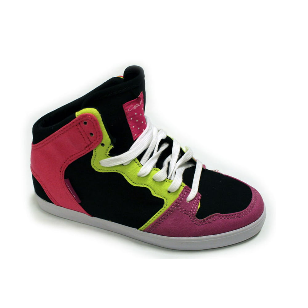 C1rca - C1RCA Skate Shoes WOMENS 99 SLIM VULC BLACK/PINK/LIME Sz 6 ...