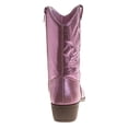 thumbnail image 4 of Kensie Girl Metallic Cowgirl Boots.(Little Kids Big Kids)Pink Metallic, Size: 13, 4 of 7