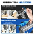 thumbnail image 5 of Woodpecker V1015 Pneumatic Picture Frame V Nailer Kit with 5/16'' V Nails × 4,000PCS, 5 of 5