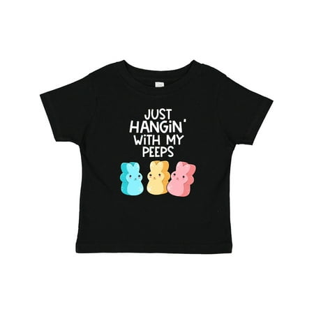 

Inktastic Easter Hangin with My Peeps! Gift Baby Boy or Baby Girl T-Shirt