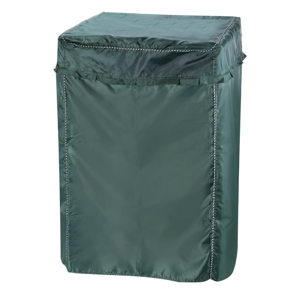 Top Load Washer Cover, Portable Washing Machine Cover, 24Wx26Dx38H Inch(XL Size) Green Waterproof Cover