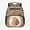 Capybara Leopard Print, variant on Kids Toddler Planet Galaxy Backpack for Boys 3-8, Preschool Kindergarten Bookbag 13.5 Inch, Lightweight School Pack with Side Mesh Holders