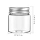 thumbnail image 2 of 20 mini frascos de vidrio con tapa de sellado, 47 x 50 ml, pequeños recipientes con tapón de corcho., 2 of 6