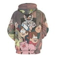 thumbnail image 3 of Gravity Falls Casual Pullover Hoodie Unisex Hooded Sweatshirt Novelty 3D Graphic Long Sleeve Sweater with Pocket L, 3 of 8