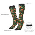 thumbnail image 4 of Gaeub Chaussettes Design Imprimé Écureuil de Forêt Chaussettes Hautes Extensibles pour Hommes Femmes Adolescents, Chaussettes de Softball Soccer pour Randonnée, Sport, 4 of 6