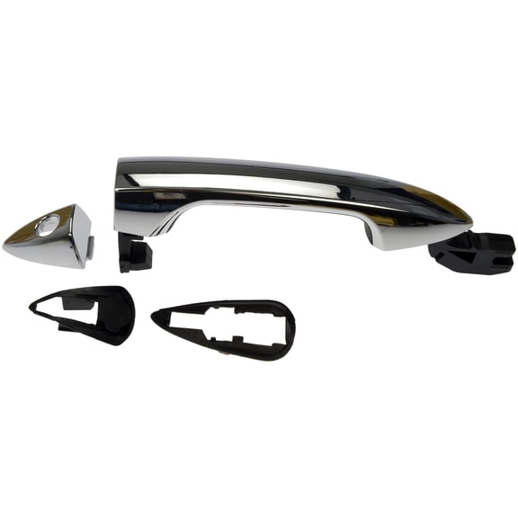 Dorman 97776 Front Driver Side Exterior Door Handle for Specific Honda Models, Chrome
