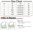 thumbnail image 3 of Levmjia Women Front Closure Bra No Wire Comfortable Support Wireless Bra for Middle Aged Plus Size Full Coverage Everyday Wear Nylon Spandex Black White Beige 36-42B C D, 3 of 3