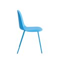 thumbnail image 3 of Xdeco Dining Chairs 4-Pack with 280lbs Capacity, Stackable Heavy-Duty Chair for Indoor/Outdoor, Blue, 3 of 6