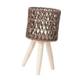 thumbnail image 4 of DYNWAVECA Planter Basket Plant Pot Stand Shelf Rack Handwoven Riser Display Flowerpot Holder for Potted Plant Home Corner Patio Outside 18x30cm Dia 15cm, 4 of 10