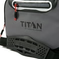 thumbnail image 5 of Titan by Arctic Zone 16 Can Zipperless Soft Cooler, Sharkskin Gray, 5 of 6